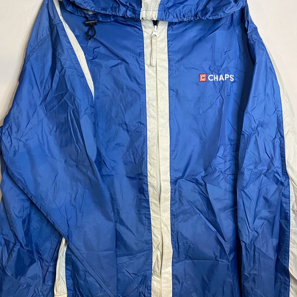 Chaps Blue Mesh Lined Jacket - image 1